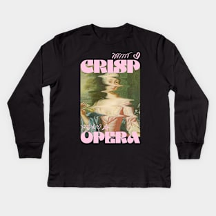 Crisp Opera Air Fryer Kids Long Sleeve T-Shirt